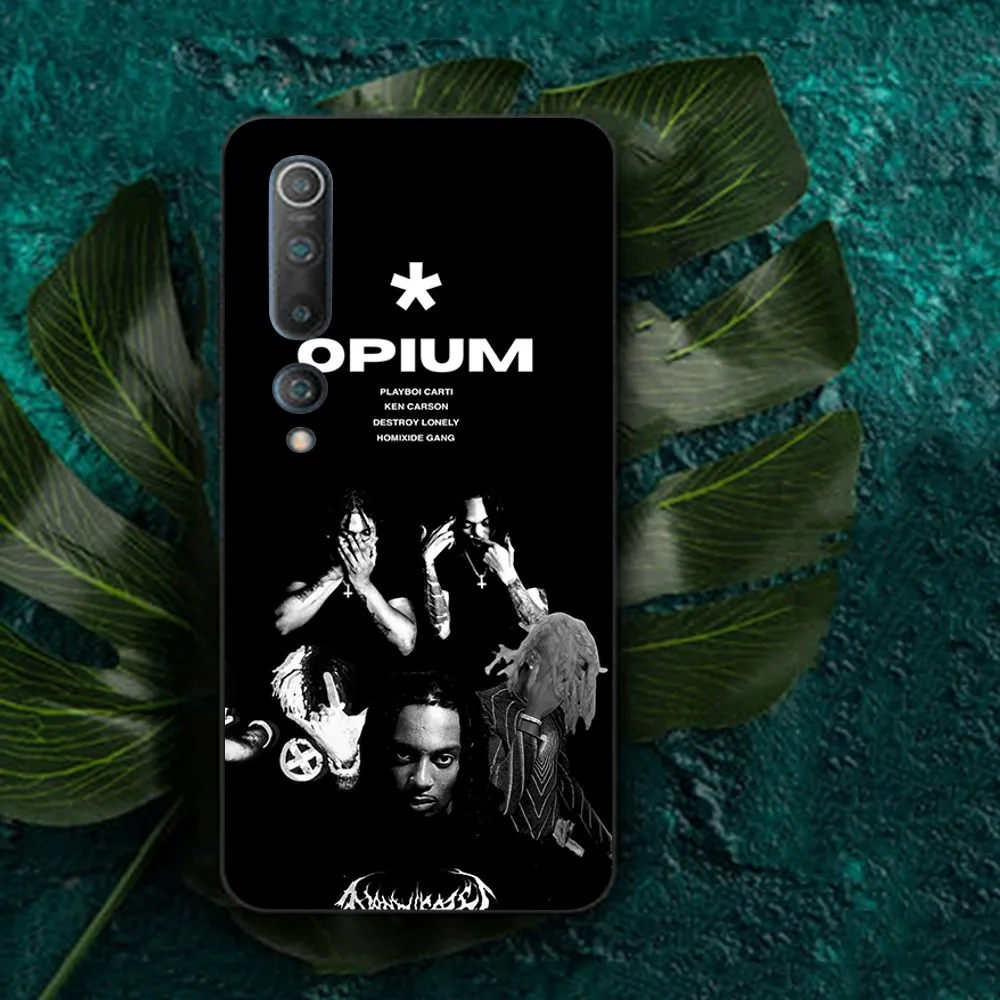 O-Opium Rap Playboi Carti Phone Case For Redmi Note 4 X 5 A 6 7 8 T 9 9S 10 11 11S 11Epro Poco M3 pro