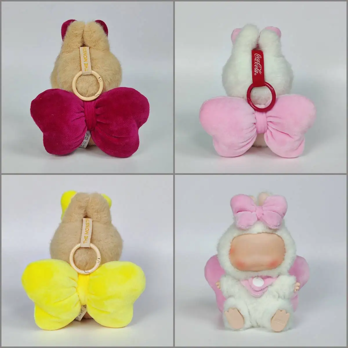 

Labubu 17 см одежда монстры наряд аксессуары одежда подарок мультфильм плюшевый ремень с бантом одежда одежда