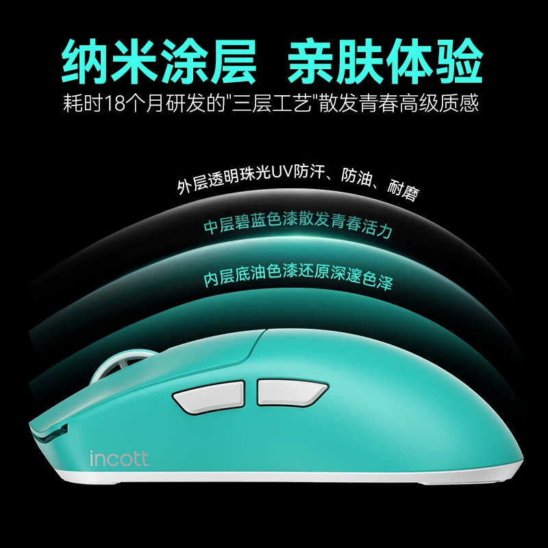 

Ironcat 039pro Легкая мышь, уровень событий, беспроводная Bluetooth-мышь, 8K, киберспортивная игра, офисная Bluetooth, 3-режимное подключение 3950