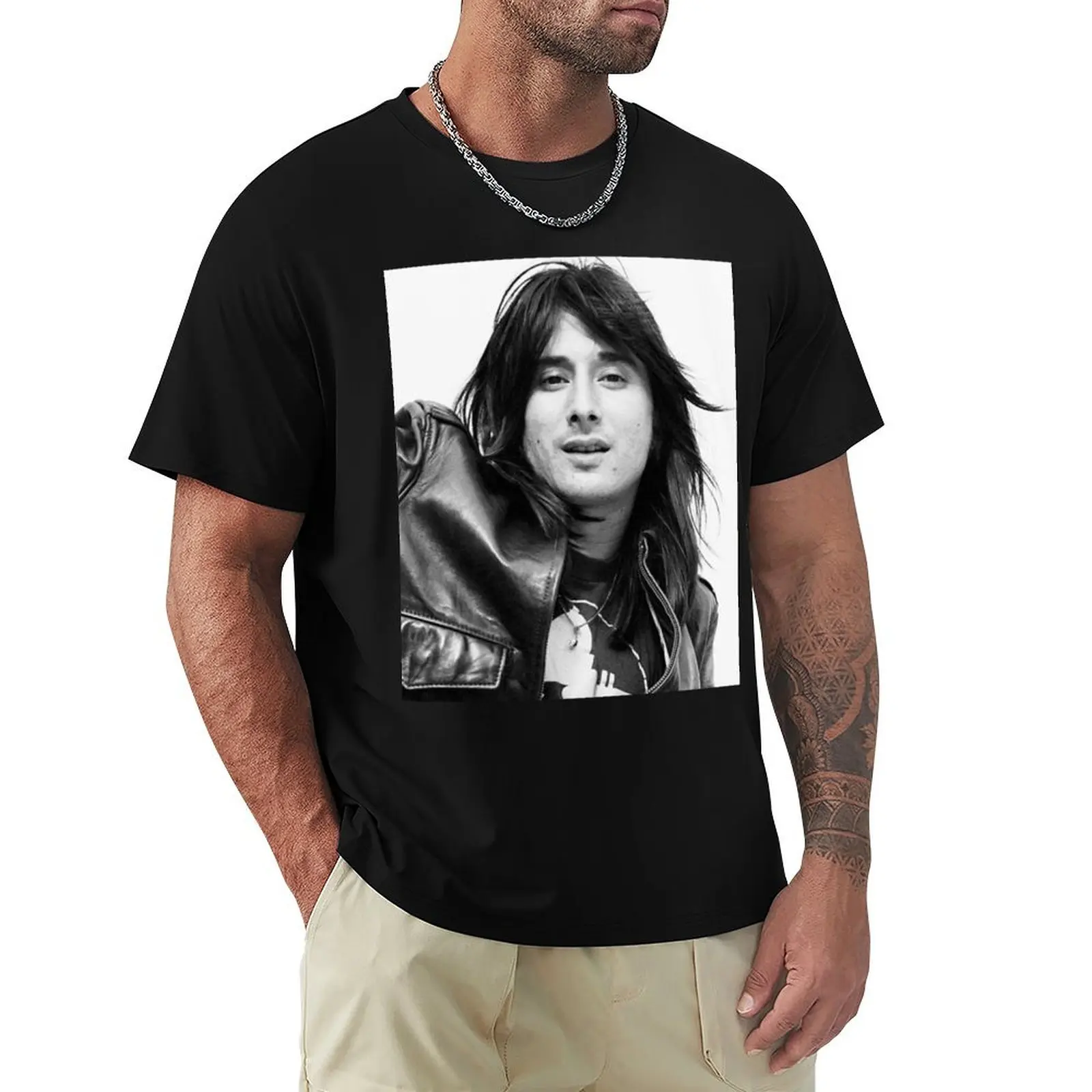 steve perry T-Shirt Anti-Fade Casual Tee Shirt