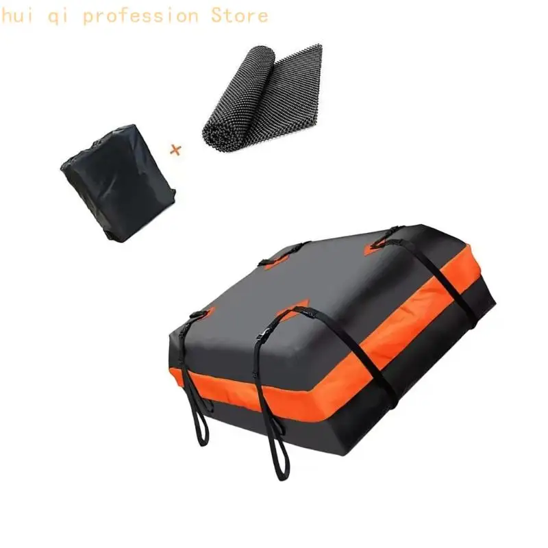 Wasserdichte 420D Oxford Dachgepäckträgertasche mit Anti-Rutsch-Matte für Auto-SUV H8WE – Detail 8