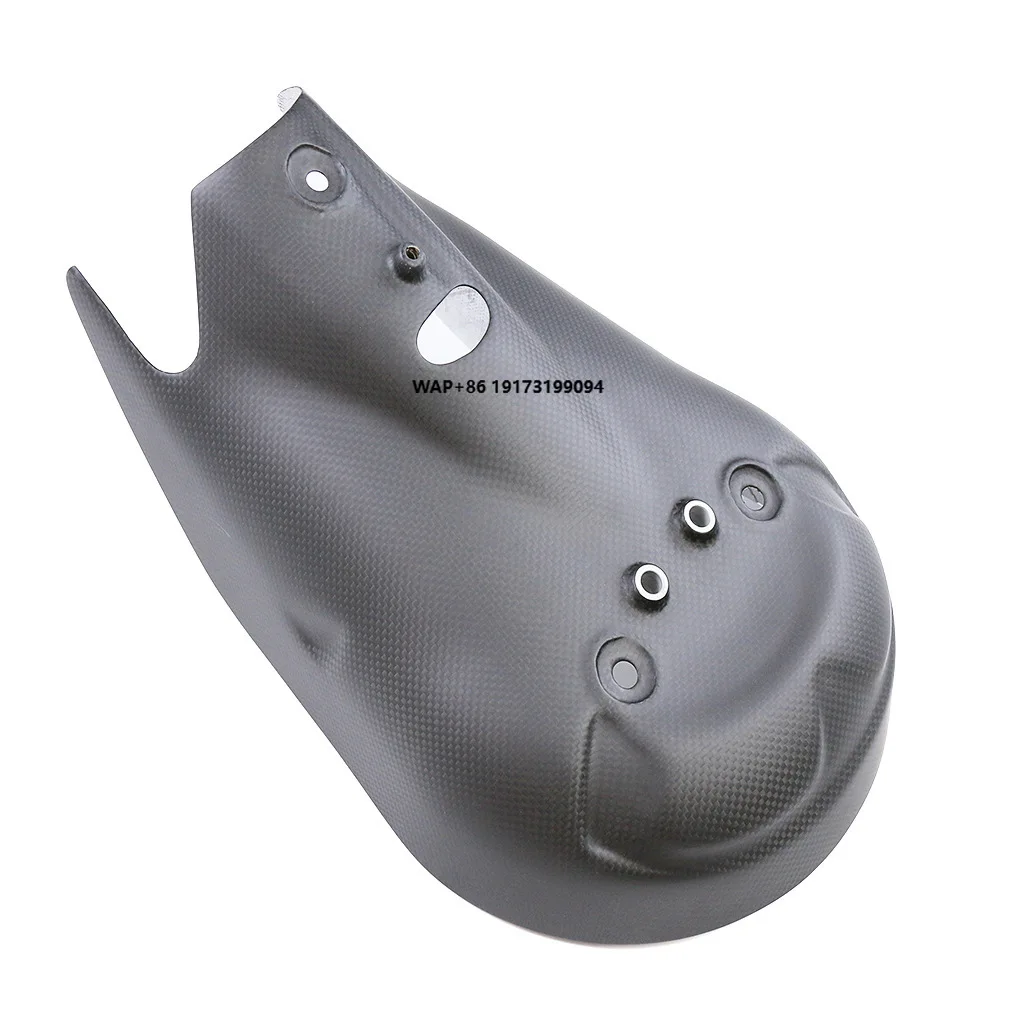 

For 1299 959 V2S modified exhaust pipe cover Dry carbon fiber anti scald insulation 2020+