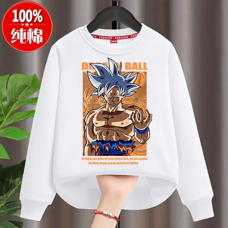 Dragon Ball Animação Camisola Fina, Goku, Vegeta, Manga comprida, Sennin Tartaruga Criativa, Camiseta De Algodão, Moletom Luminoso, Presente De Férias