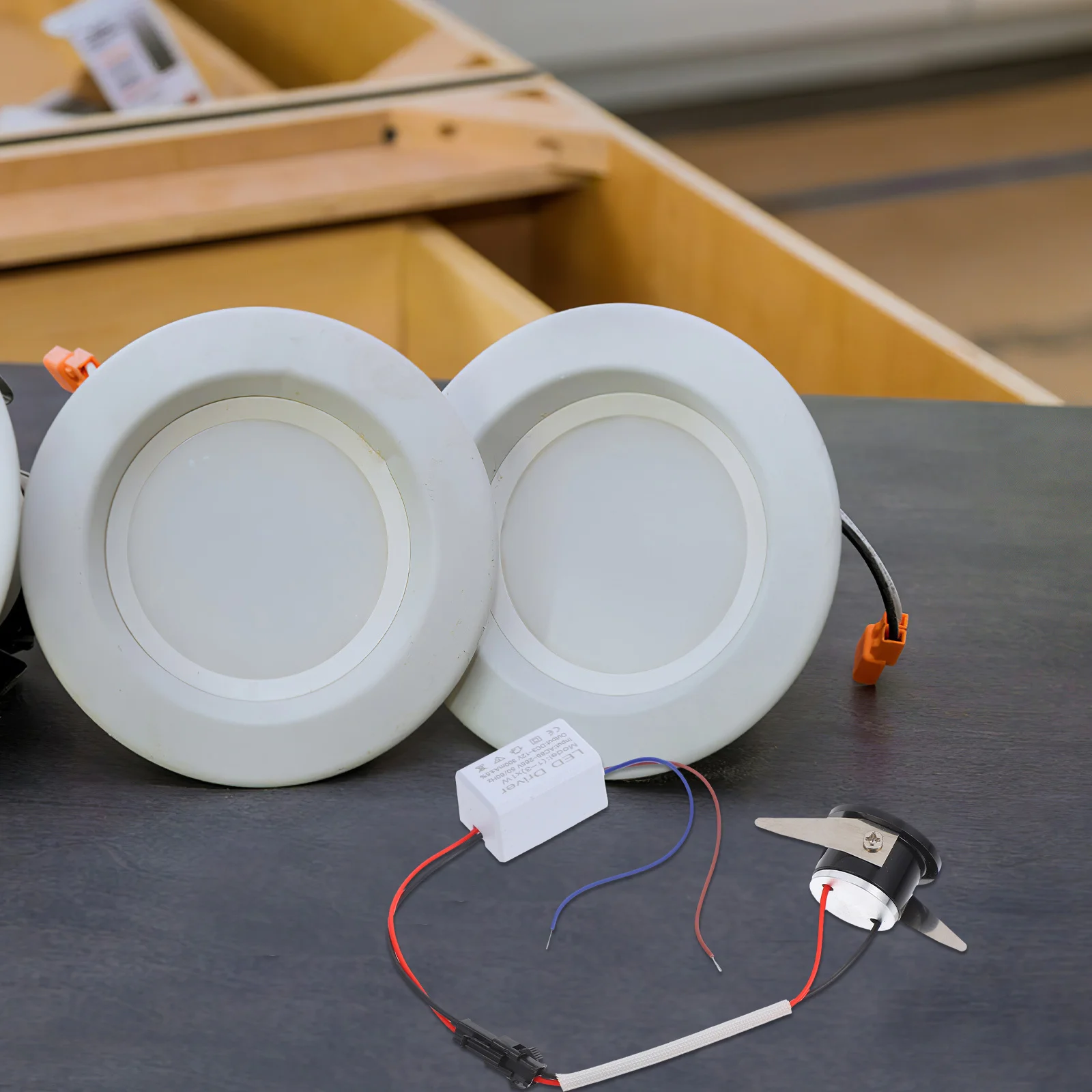 Mini-LED-Einbauleuchte, 3000 K, warmes Licht, Vitrine, Strahler, hohe Helligkeit, energieeffizient, kompaktes Design