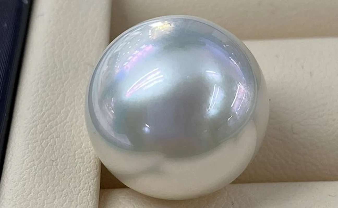 

16-17mm Nearly Round Shape Loose Pearls White Beads Fine Earrings Pendant Jewelry Making Gifts for Women