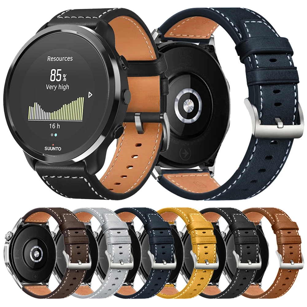 Leather 20MM 22MM B… - image