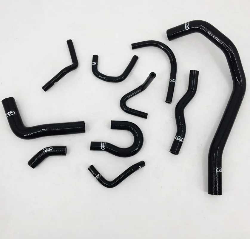 Fit 88- 91 Honda Civic/CRX EE EF DX HF/Si D15 D16 Silicone Coolant Radiator Hose