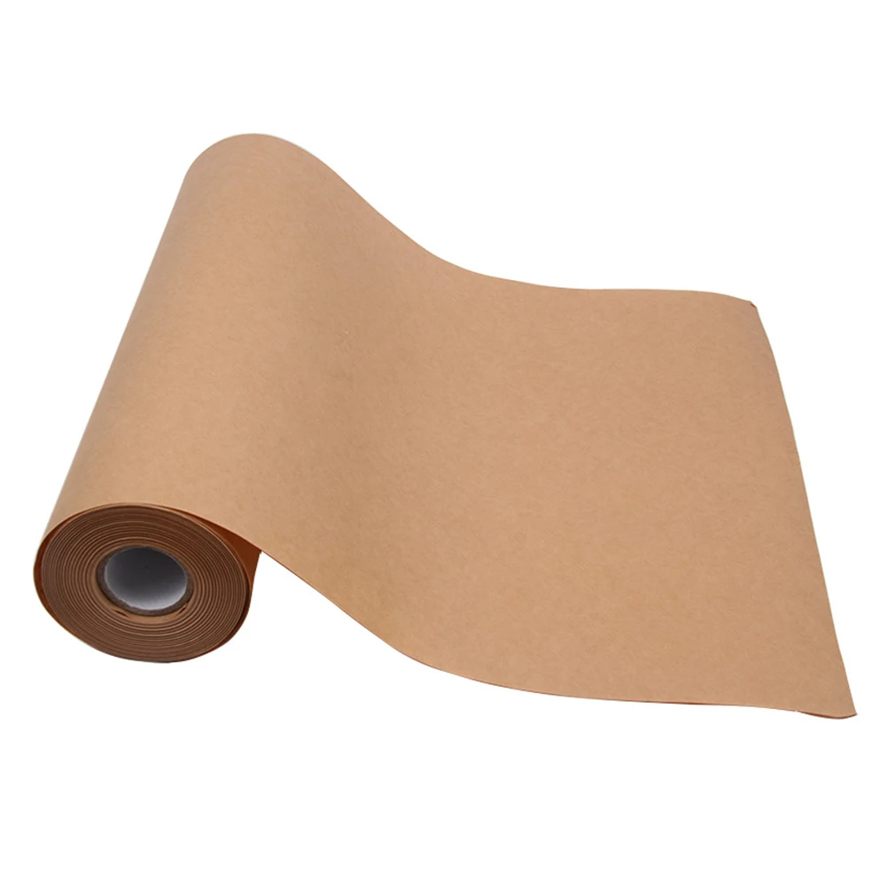 1 Roll Premium Kraft Paper Roll Smooth For Gift Wrapping Flower Packing Handicraft Diy Craft Bouquet Decor Packaging Paper