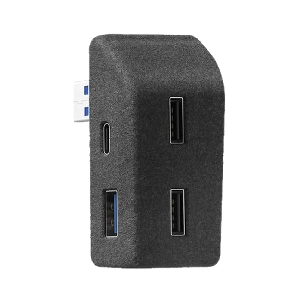 For Tesla For Model 3 Y Glove Box USB Hub 4 Port USB C USB A for Efficient Heat Dissipation and Stable Performance