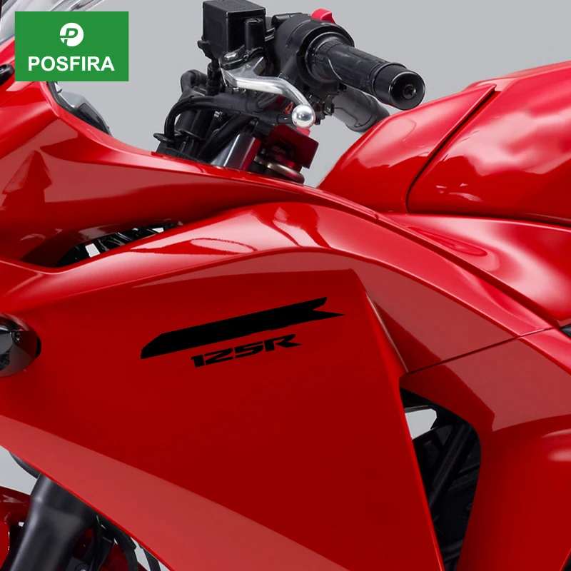

POSFIRA Motorcycle Fairing Sticker Vinyl Decals for Honda CBR125R CBR 125 R 125R Motorbike Decoration Accessories
