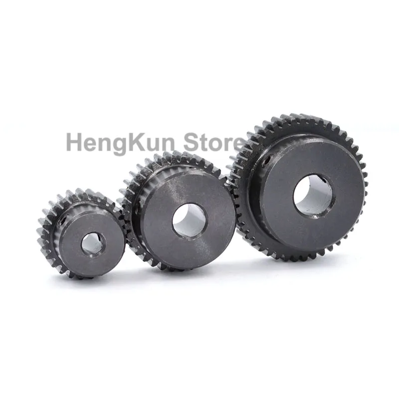 1 قطعة 0.8 Mod Spur Gear 15 سنًا - 80 سنًا 45 #   حامل تروس جاحظ للمحرك الفولاذي 4/5/6/7/8/10/12 مم