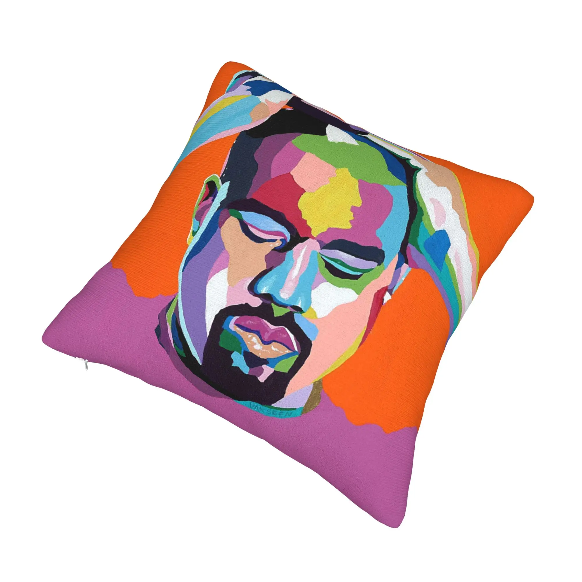 Popular Rapper Kanye West Meme Pillow Case for Living Room  Nordic Cushion Cover Car Pillowcase