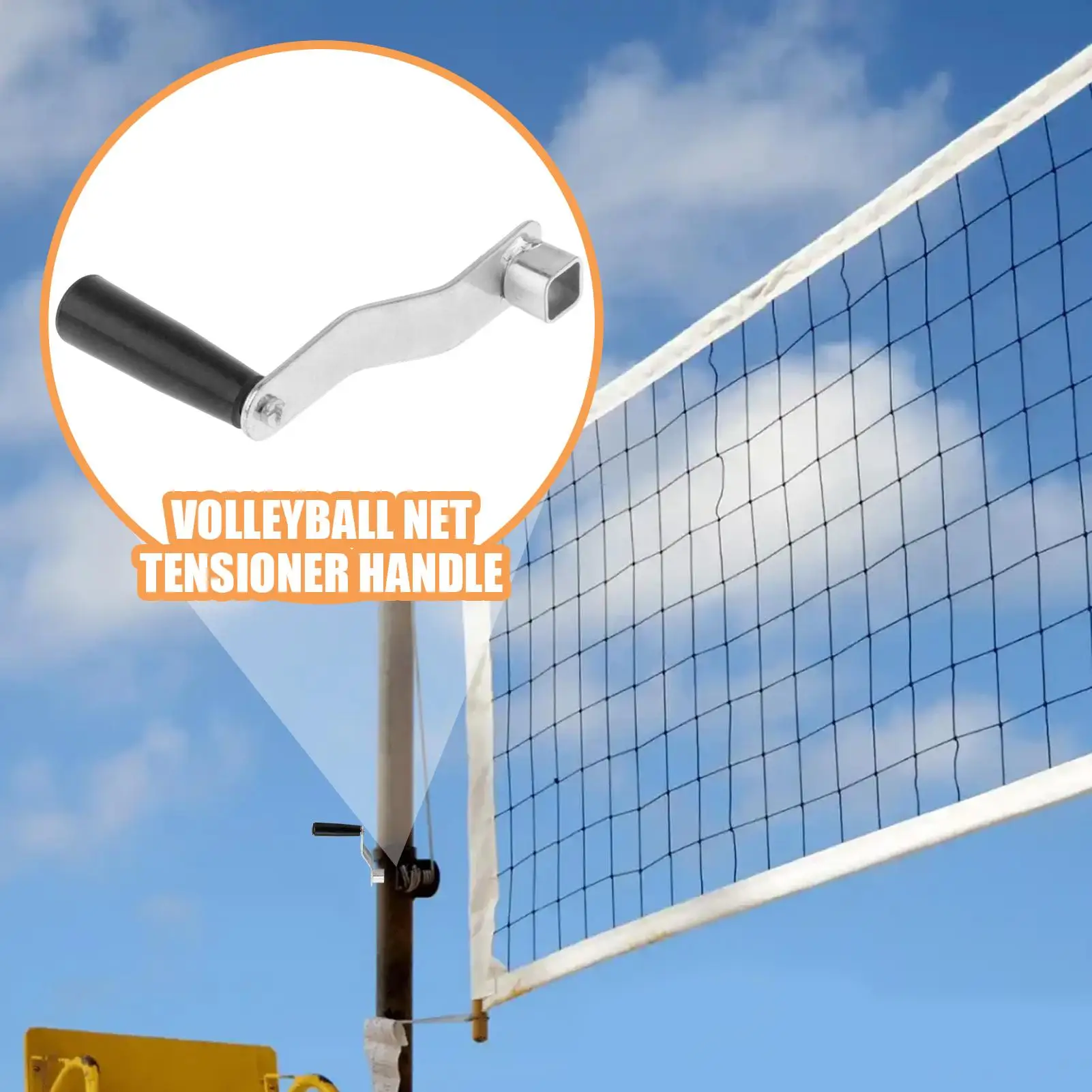 

Ручка, теннисная сетка, ручная рукоятка, простая установка, натяжное устройство, аксессуар, натяжитель для спорта на штанге для бадминтона