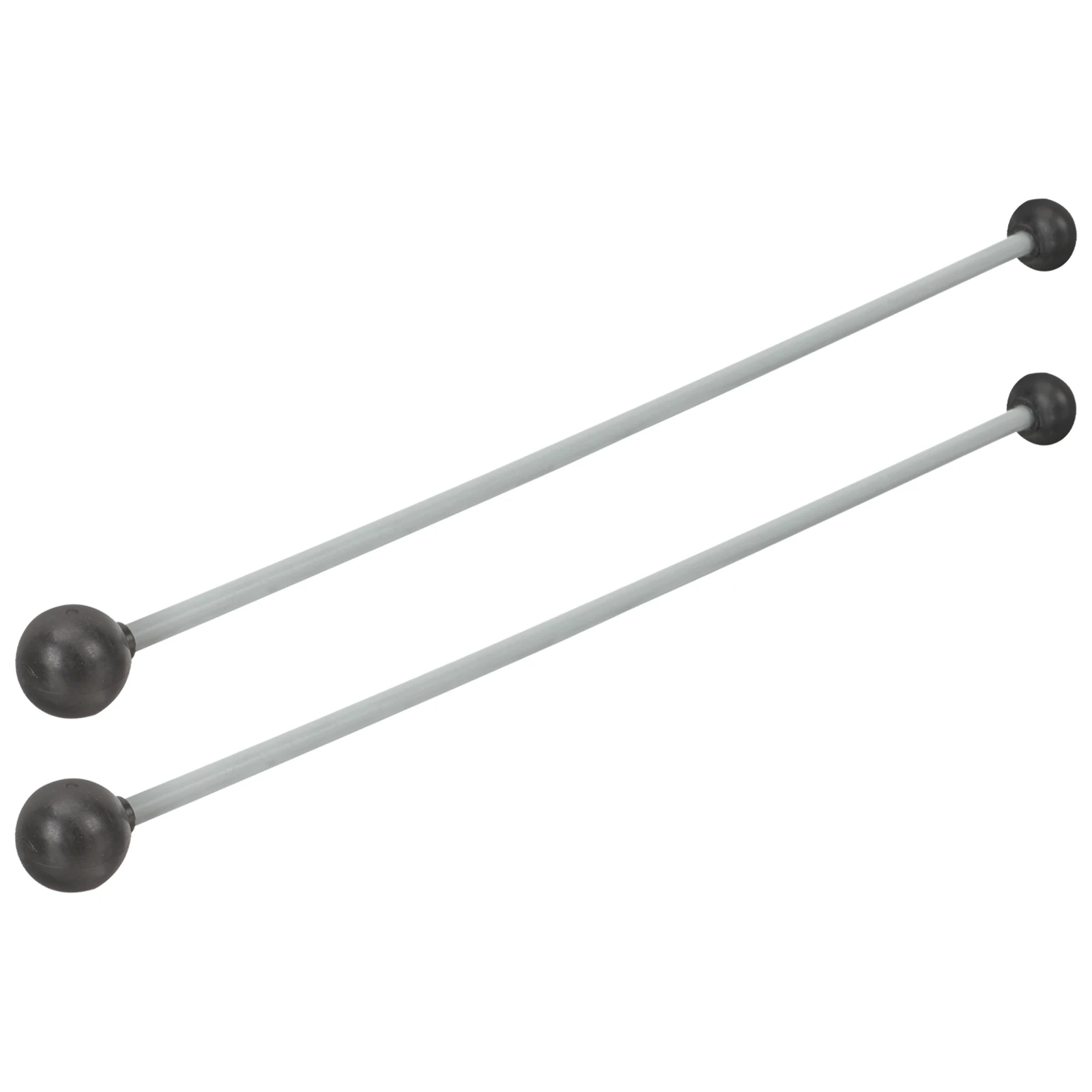 

2 Pcs Two Hammers Drumsticks Rubber Xylophone Mallets Marimba Tongue Percussion Instrument Soft Sound Clear Music Lightweight