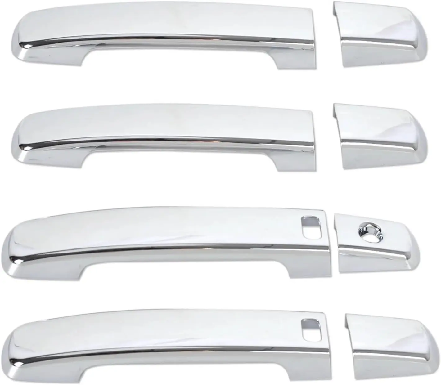 Cubierta de manija cromada con llave inteligente para Nissan Qashqai 2007 2008 2009 2010 2011 Altima 2007 2008-2012 Frontier Quest