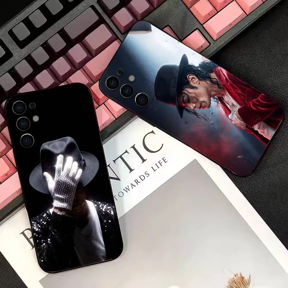King of Pop -Michael-J- Jackson  Phone Case For Samsung Galaxy S26 25 24 23 Ultra Puls Cover