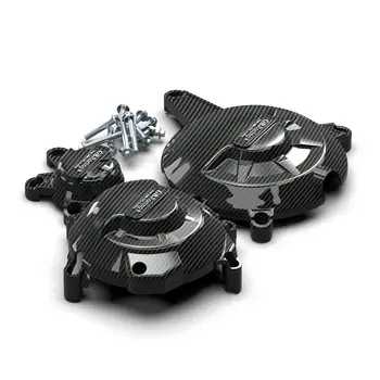 가와사키 Z650 닌자 650 2017-2025 오토바이 엔진 커버 클러치 커버 보호 세트 액세서리 6 best sales 닌자 650 2017 - №4