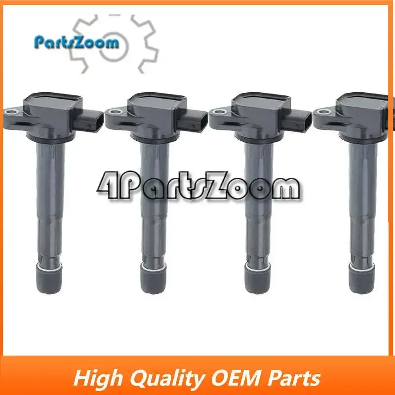 

4PCS Ignition Coil 099700070 For Honda ELYSION Accord Crosstour Odyssey Acura RL TL TSX K (K20 & K24) VR-EIC02