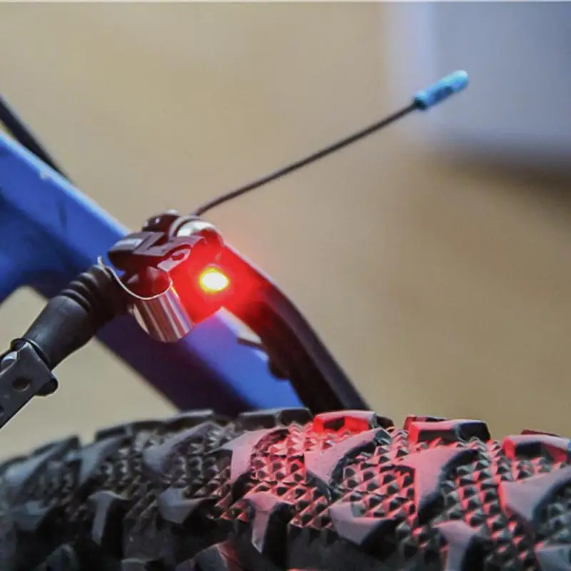 1~10PCS V Brake Light Rear Tail Light Mini Switch Brake Light Smart LED Brake Light Driving Tail Light Bike Accessories