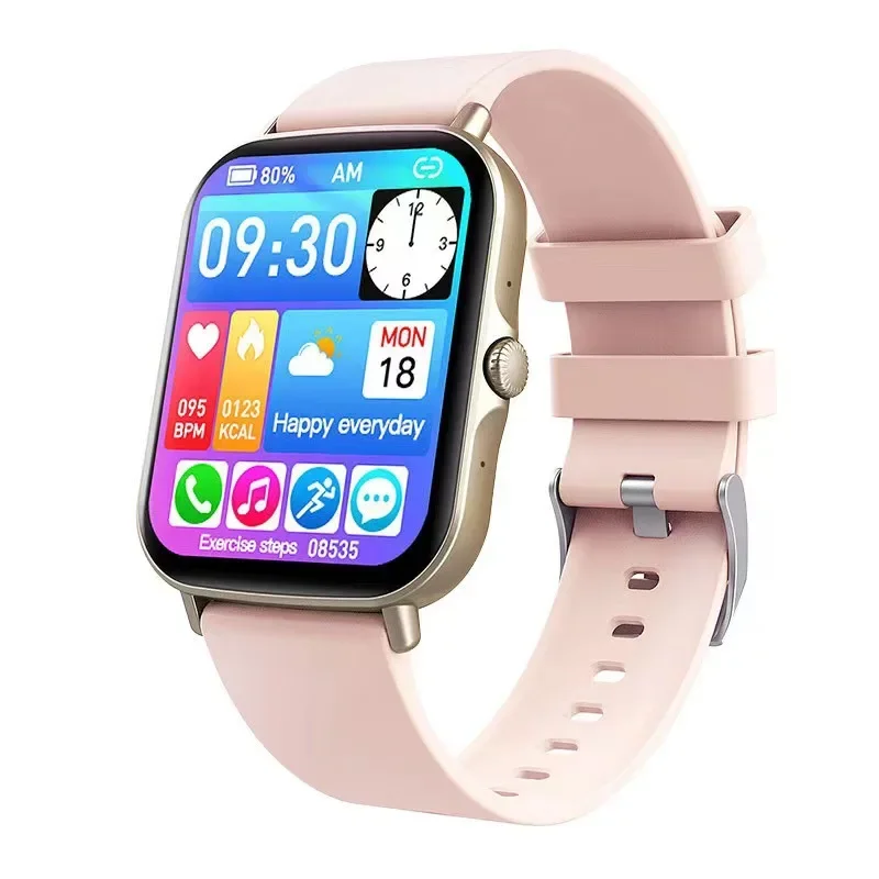 

New Smart watch 1.69" Color Screen Full Touch Sport Fitness Tracker Bluetooth Call Smart Clock Ladies Smartwatch for Men Women