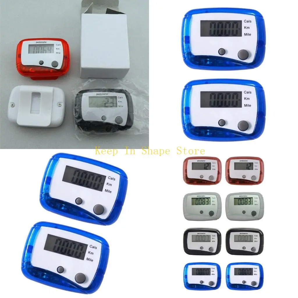 U1JC Simple Accurate Step Counter Walking Pedometer Accurate Sports Pedometer for Step Fitness Hiking Exercis Sports