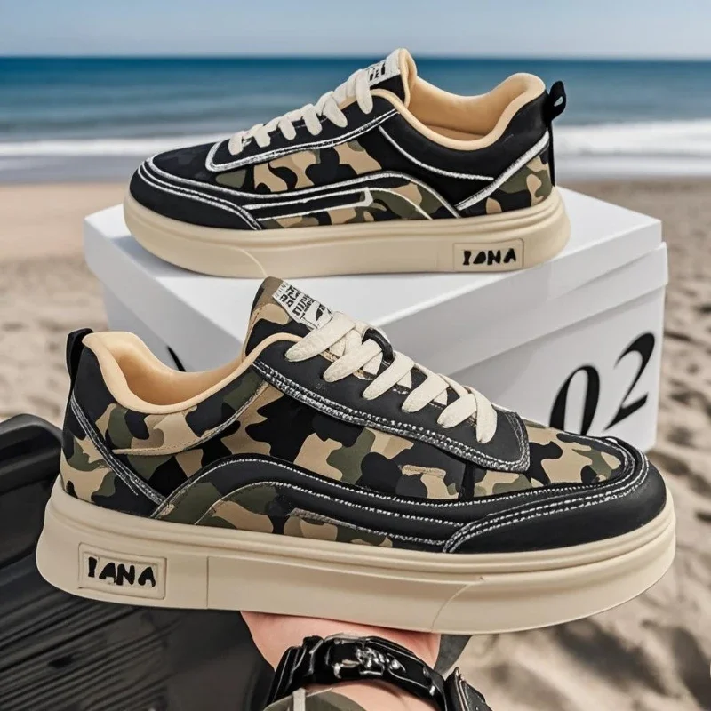 

Men's Casual Shoes Leather Increase Sneakers Summer Sneakers Board Shoes Casual Sneakers All Fashion Street Men's Shoes