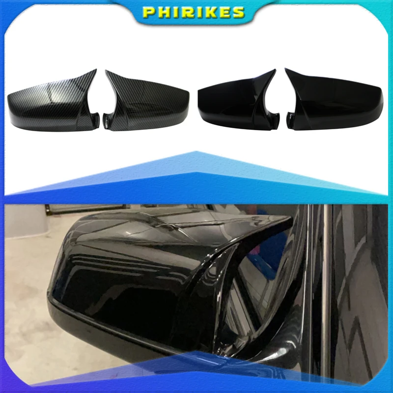 

Carbon Fiber Look Car styling M style Replacement Mirror Cover for BMW 5 6 7 serie F01 F02 F03 F04 F06 F07 F10 F11 F12 F13