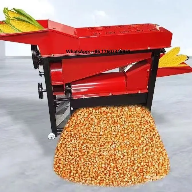 

Commercial Hot Sale 1000-1500kg/h Multifunctional Agricultural Automatic Wet and Dry Corn Peeling and Threshing Machine