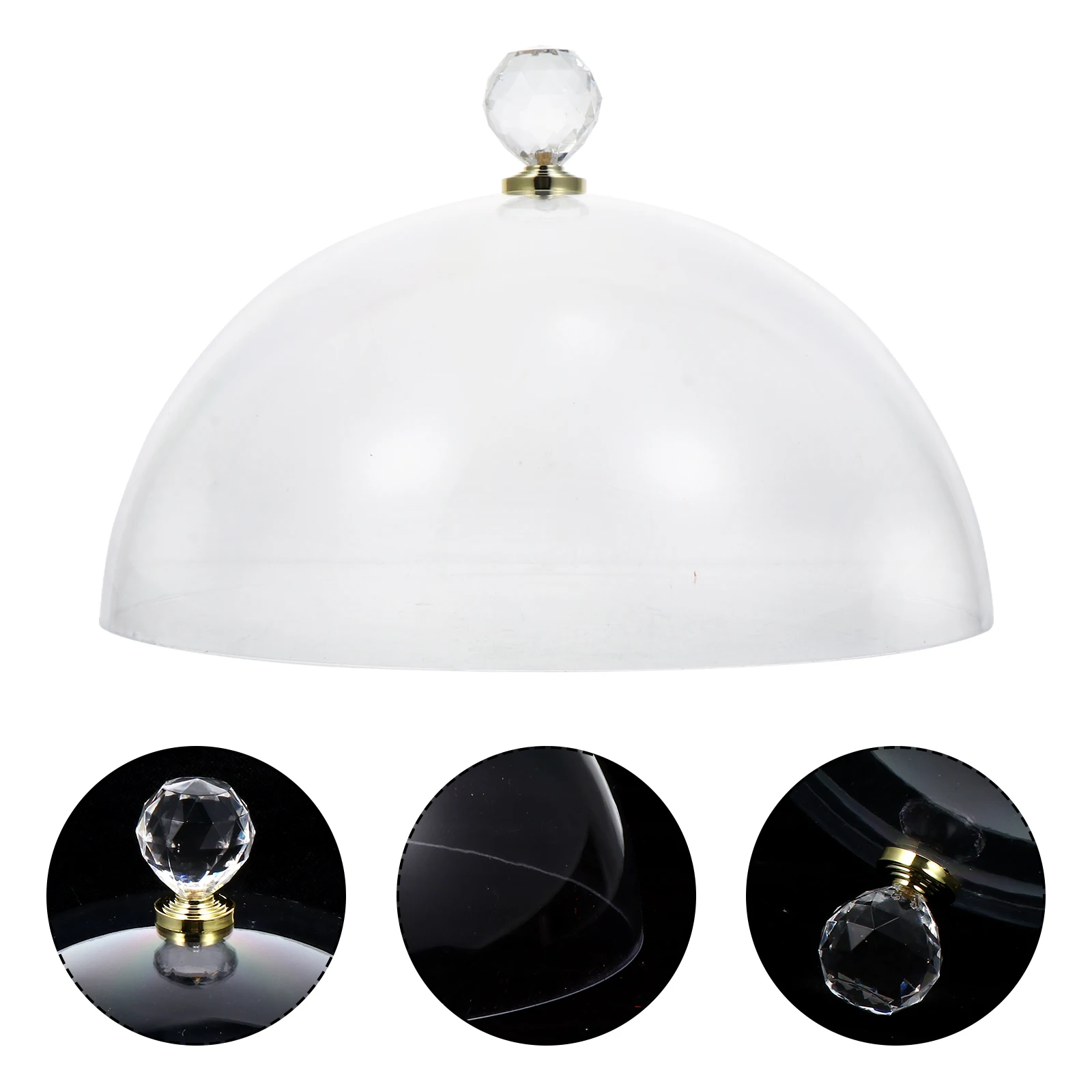 

Clear Dustproof Food Cover Covers Desktop Cake Protective Film Transparent Acrylic