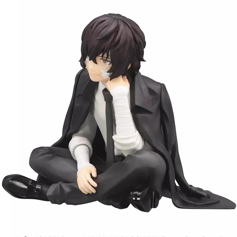 Japanische Puppen BUNGO STRAY DOGS Figuren Spielzeug Nakahara Chuuya Nudel Stopper Dazai Osamu Figur Modell Anime PVC Sammlung Geschenk