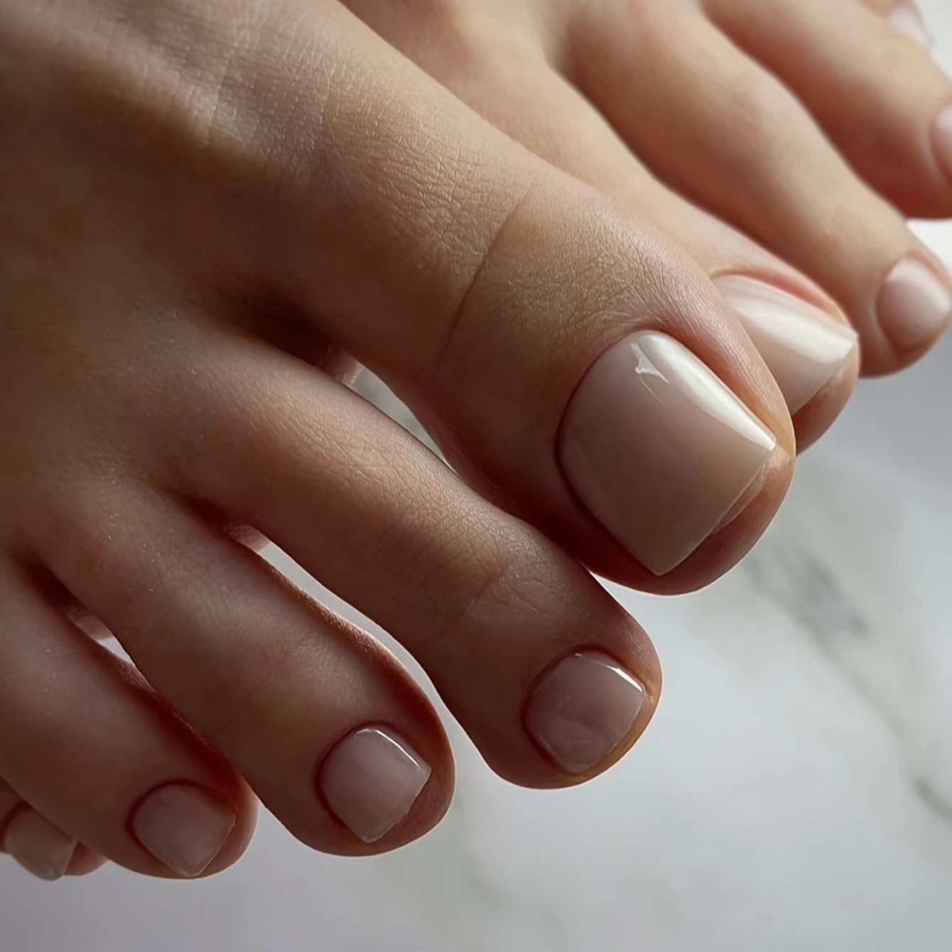 100 قطعة/صندوق أظافر مضغوطة، أظافر صناعية للنساء، أظافر صناعية ملونة باللحم، طرف أظافر أكريليك قصير مربع أظافر وهمية