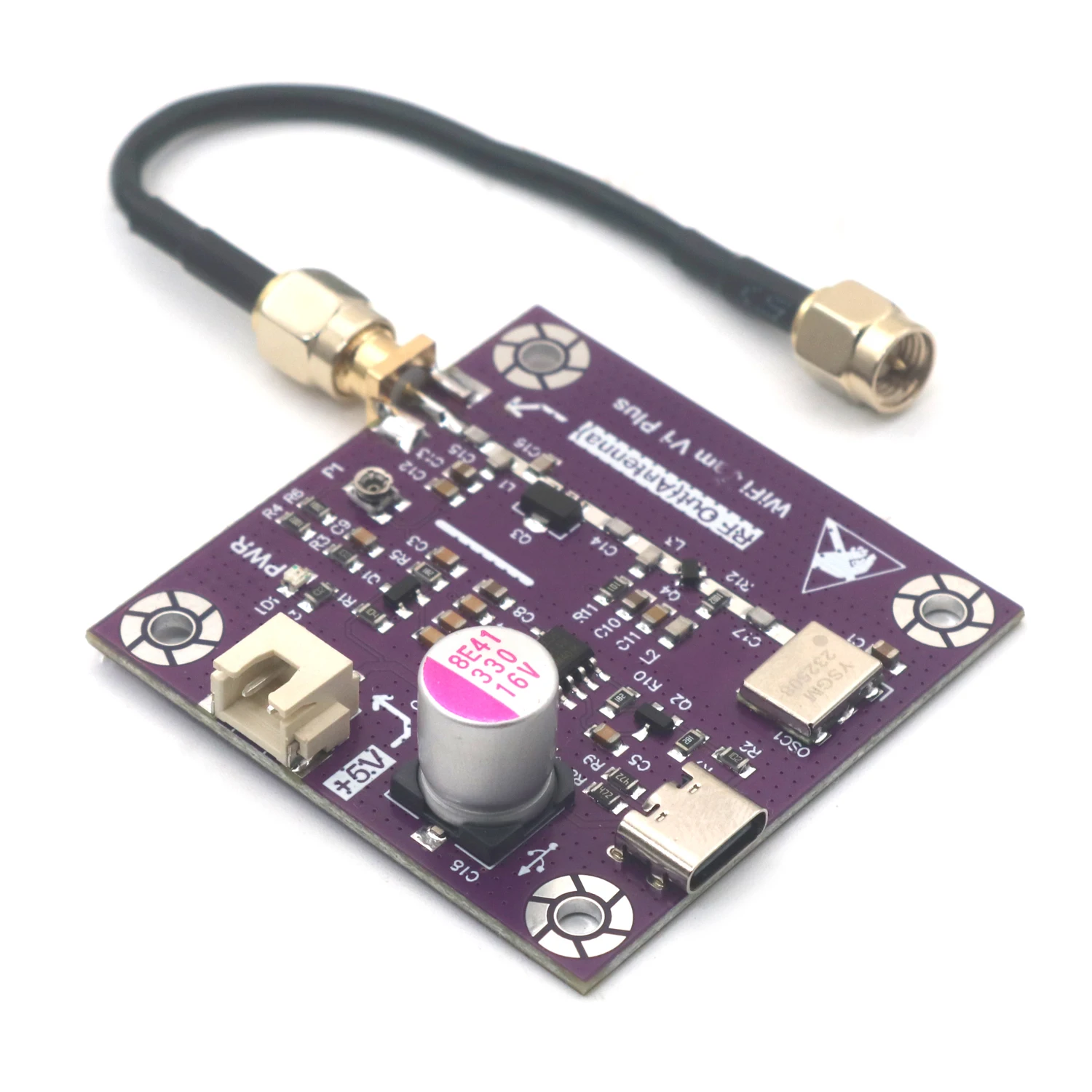 Imagem -04 - Fonte Vco Usb 433mhz5.8ghz 915mhz 1.5ghz 2.4ghz Gerador rf para Rádio fm Wi-fi bt Gnss Drone Walkie-talkie Gps Amplificador de Potência