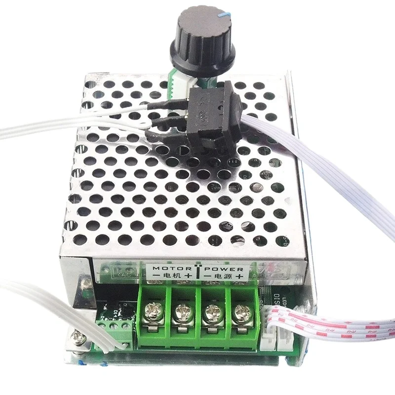 For 12V24V36V40APWM DC Brushed Motor Governor, High Power Forward and Reverse Switch CCM6DS-B