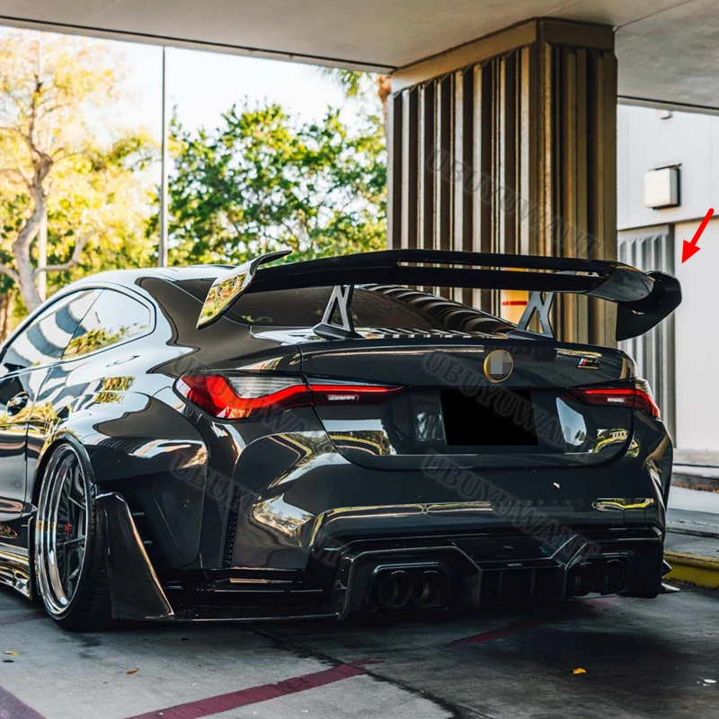 Für BMW M2 M3 M4 G42 G87 G20 G28 G22 G26 G30 G80 G82 Carbon-Heckflügel Kofferraumspoiler Heckspoiler Abdeckung Auto-Zubehör