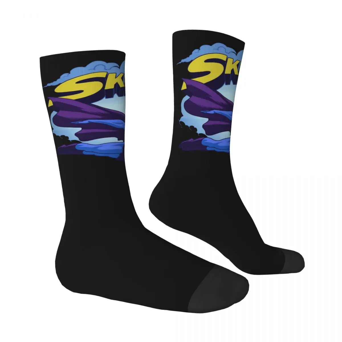 Skeletor He-Man The Master Of The Universe Socks Travel 3D Print Funny Boy Girls Mid-calf Socks