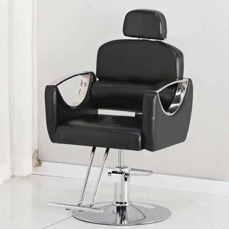 

Italian Reclining Barber Chairs Designer Salon Furniture for Beauty Salon Professional Chair Home Lift Swivel Hairdressing Chair