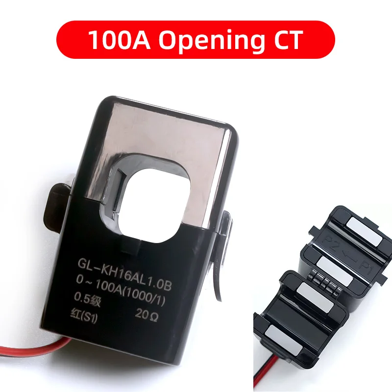 Split Core Current Transformer Current Sense Transformer 32A  100A 200A 300A Clamp Sensor AC Clamp CT