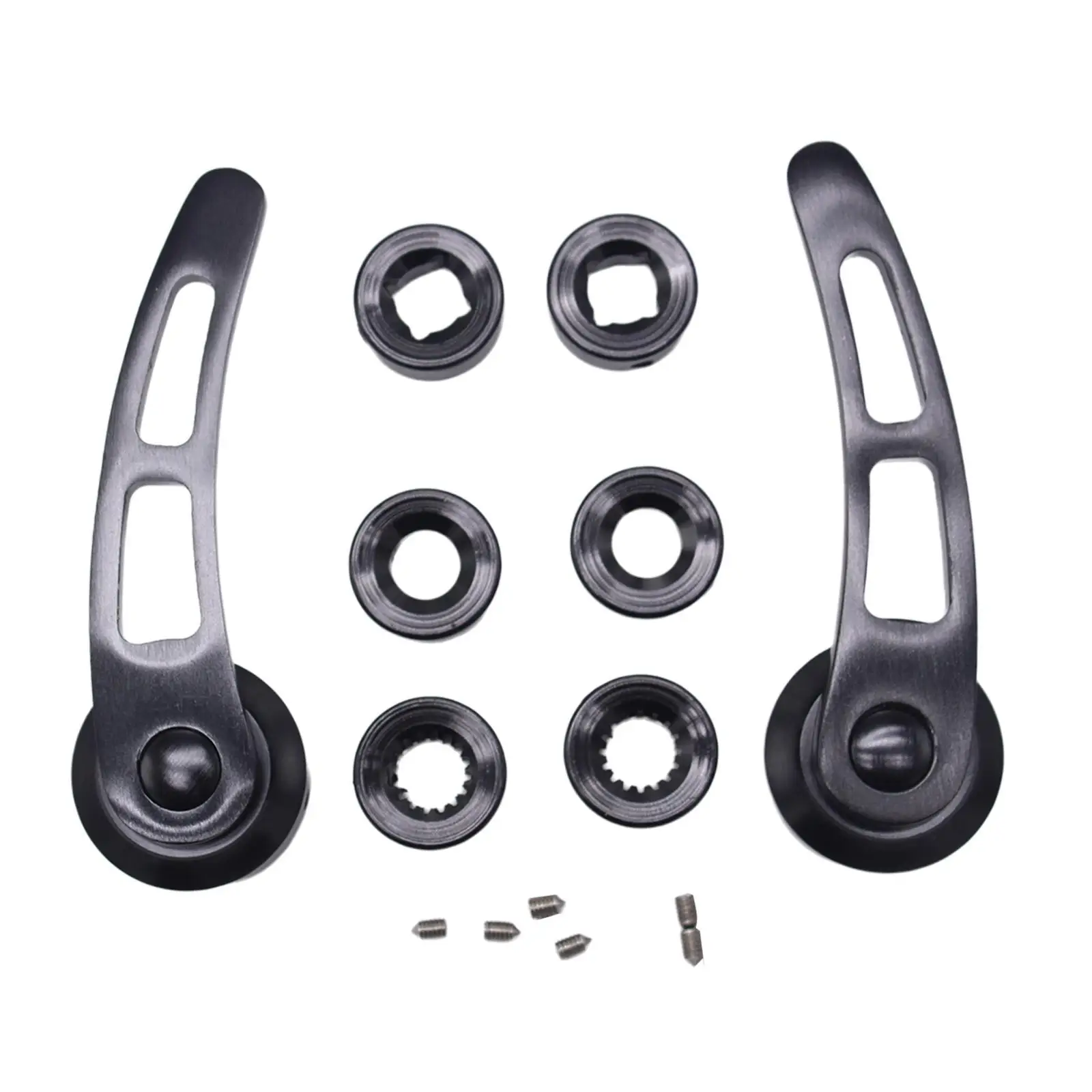 Billet Aluminium 4 1/4 Zoll Türgriff-Set, einfach zu installieren, ersetzt Hot Rod Kustom für Mopar, Chrysler, Ford, Chevy