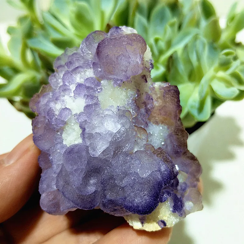 الكريستال الطبيعي الأرجواني فلوريت مجموعات كريستال الساحرة خام السحر الطاقة التأمل فنغ شوي كريستال غرفة زخرفة #1