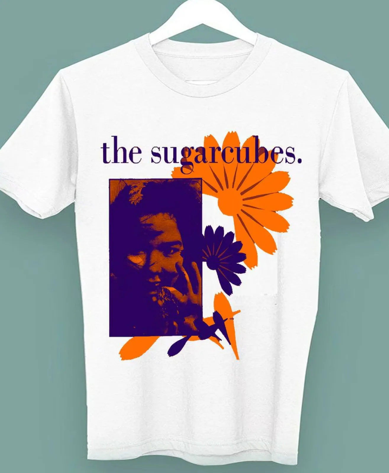 The Sugarcubes rock band white T-shirt short sleeve All sizes S to 5Xl 1F402