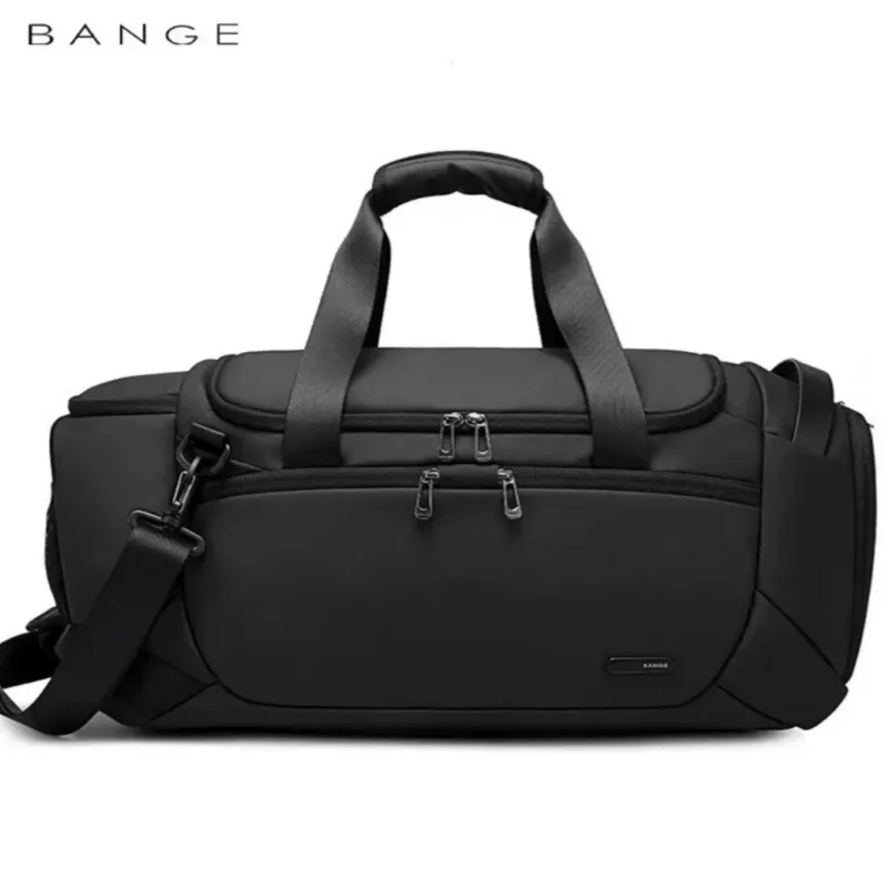 BANGE Sports Waterproof Duffel Bags With Shoe Compartment 21 Inch Gym Bag For Men With Wet and Dry Compartment Travel Bags Gym