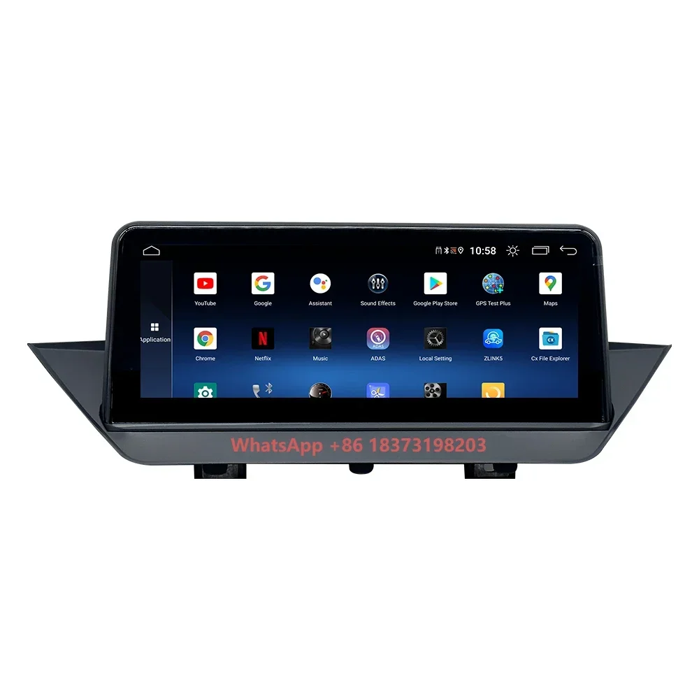 

LELV 10.25 Inch Android 13 8 Core Car Play Auto Multimedia Navigation for X1 E84 2012-2015 Car Radio BT GPS