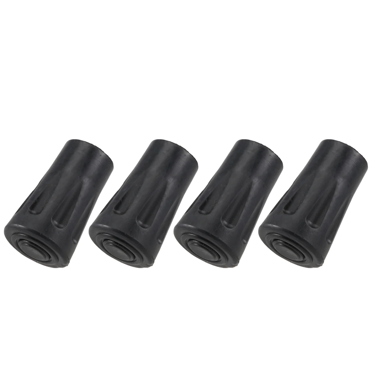 High-end 4 pcs Replacement Rubber Tips End for Hiking Stick Walking Trekking Poles 4cm