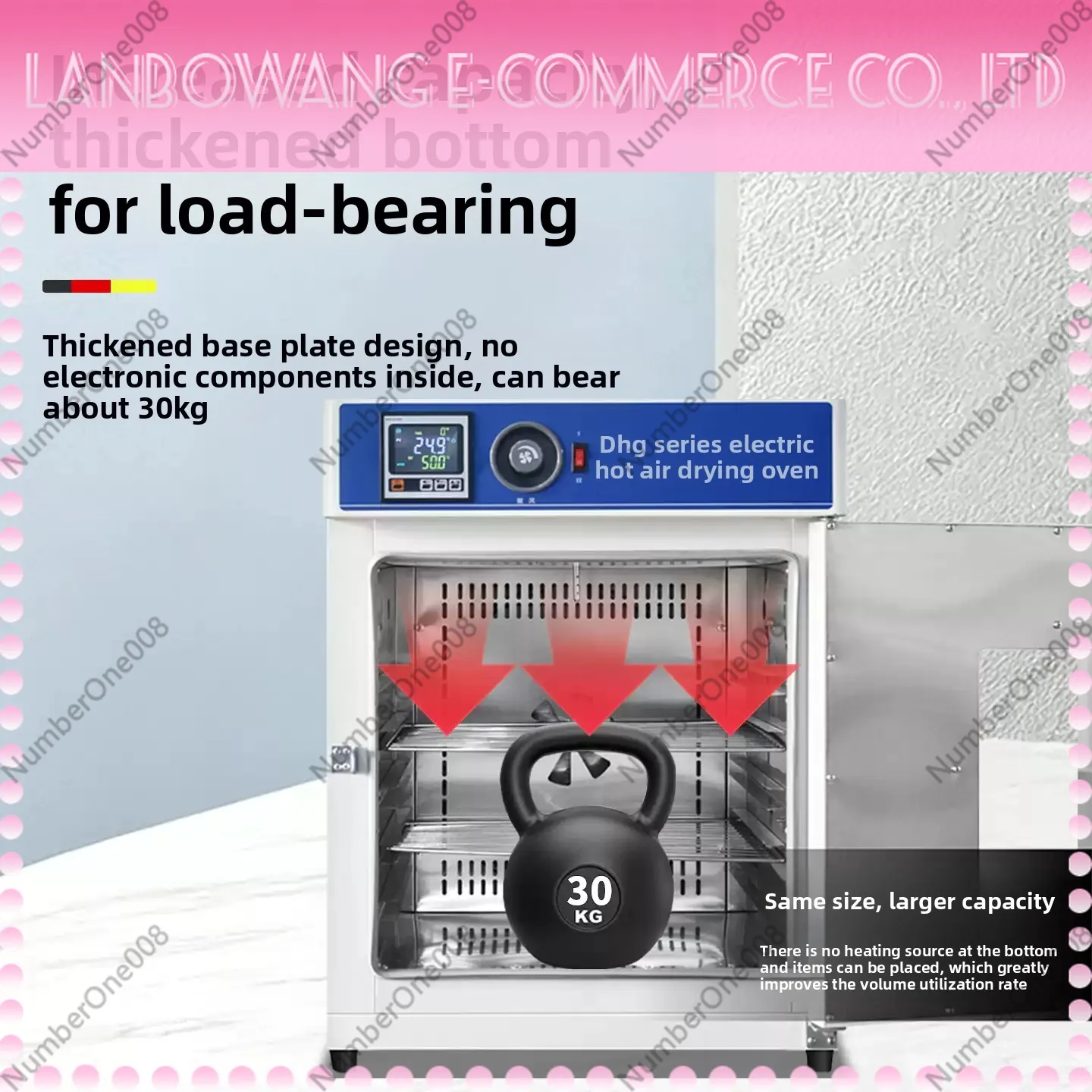 Lab Industrial Constant Temperature  Drying Oven - Small High-Temp Heating Oven