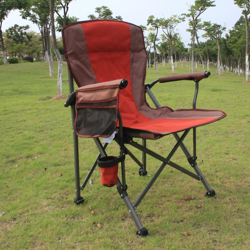 

Plus outdoor folding leisure chair fishing vehicle load-bearing 150kg camping