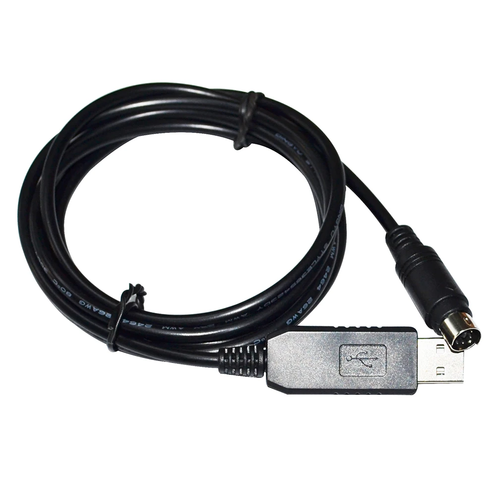 

FTDI FT232RL PROLIFIC PL2303GT USB RS232 SERIAL CABLE MINI DIN 6PIN MD6 ADAPTER COMPATIBLE WITH LS LG K10S1 PLC COMMUNICATION