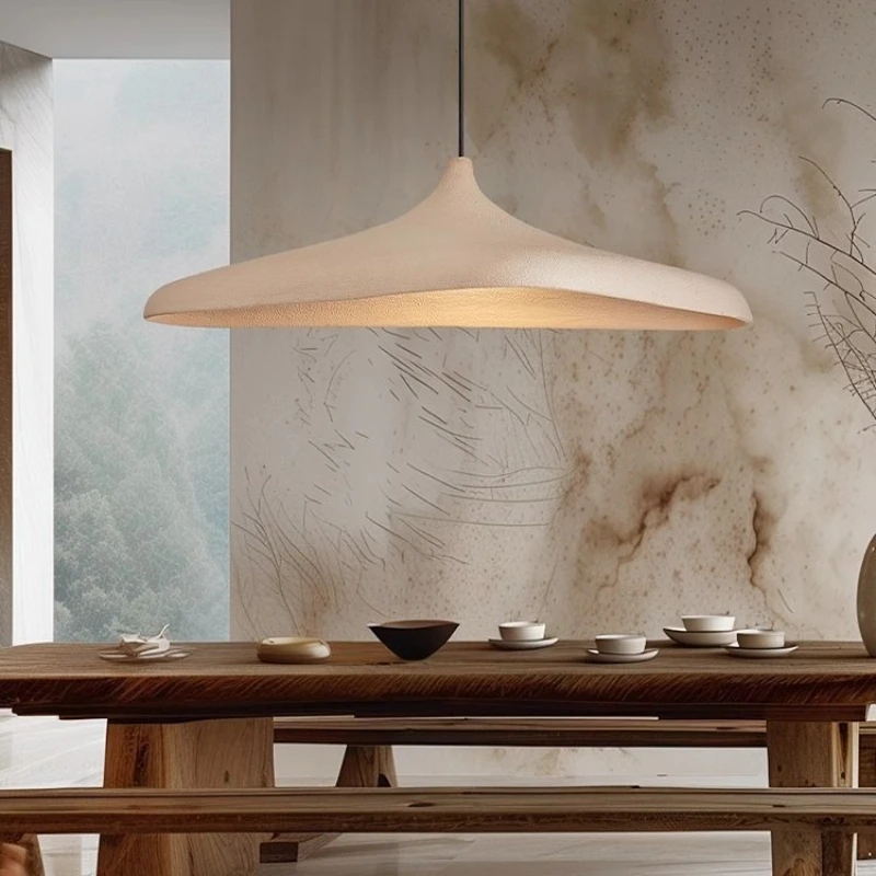 

SANDYHA Unique Japanese Retro Pendant Light Creative Design Elegant Chandelier for Living Room Dining Table Restaurant