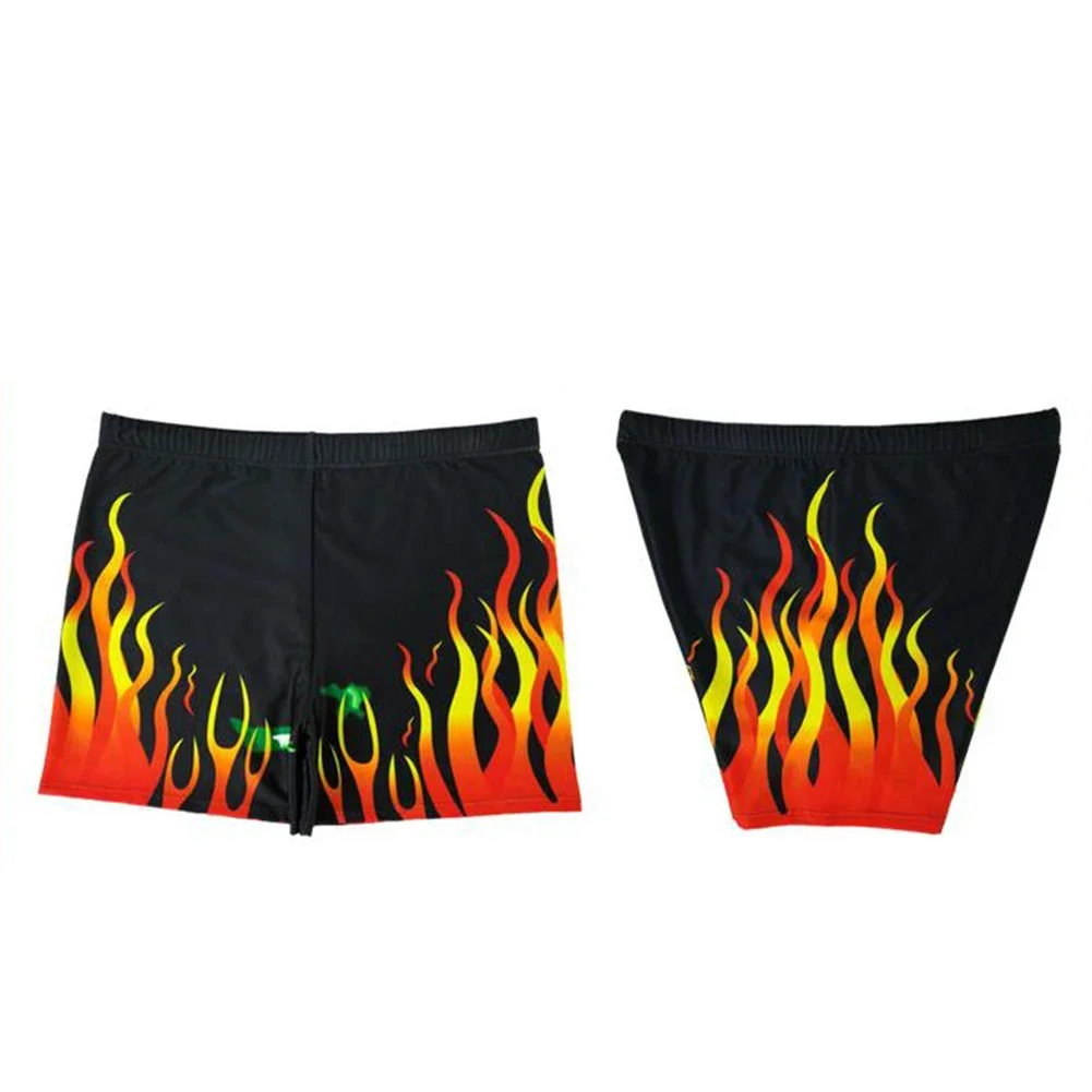 

Beach Party Poolside Leisure A B Men Swimming Shorts Printed Swim Trunks Average Size Swimwear Breathable Swim Shorts