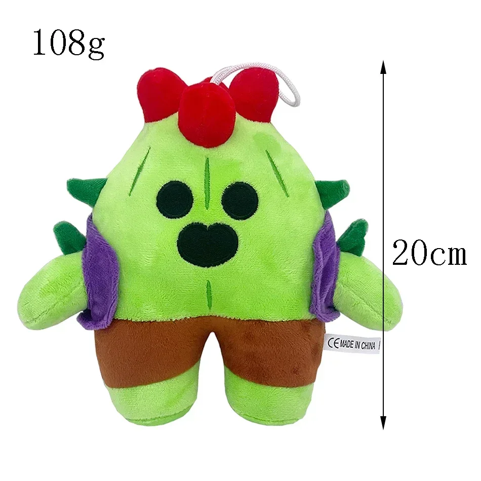 Coc 25cm Leon Spike Plush Toys Cotton Pillow Dolls Game Characters Game Peripherals Gift for Children