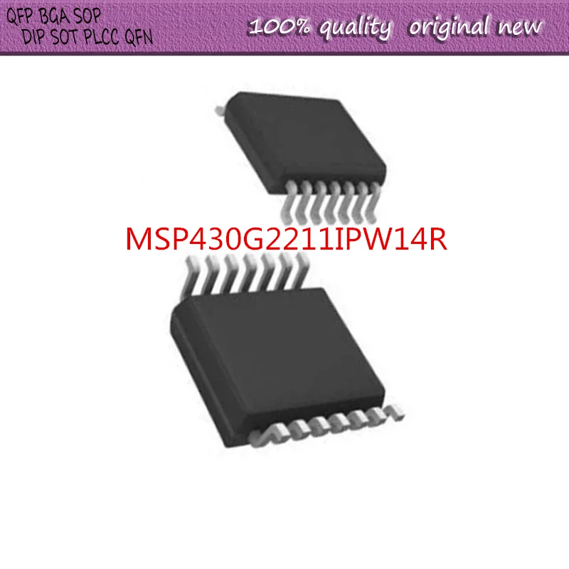 NEW   1PCS/LOT   MSP430G2211IPW14R  G2211  TSSOP-14  MSP430G2231IPW14R  G2231 MSP430G2201IPW14R G2201  MSP430G2332IPW20 TSSOP-20